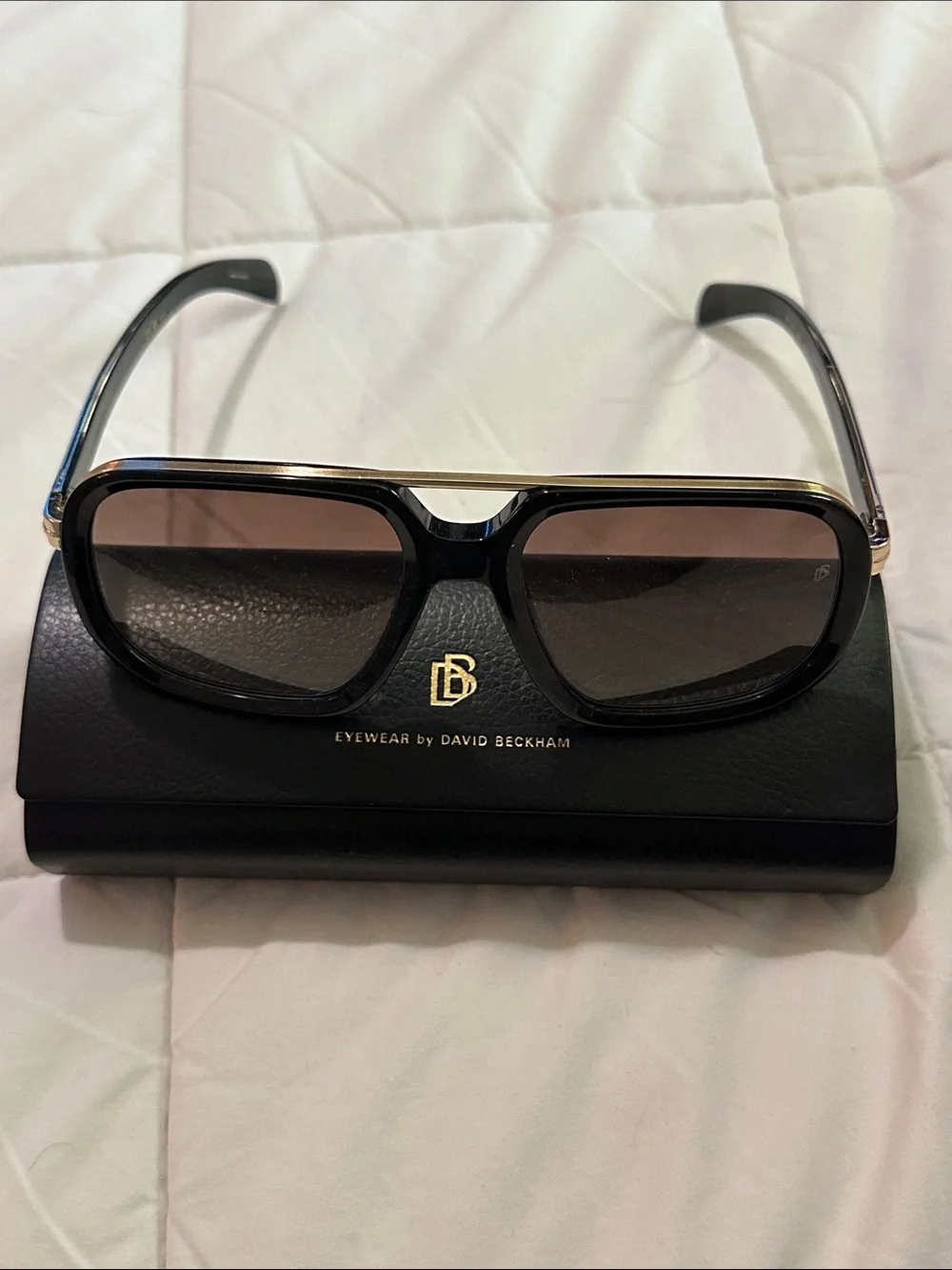Brand new, never worn. David Beckham Men’s Black Sunglasses - Designer Eyewear